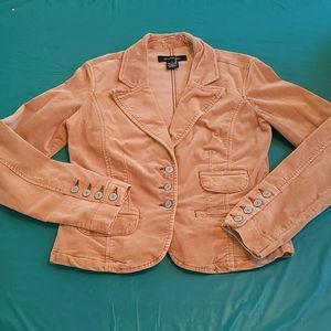 Vintage Calvin Klein tan cord jacket Size M